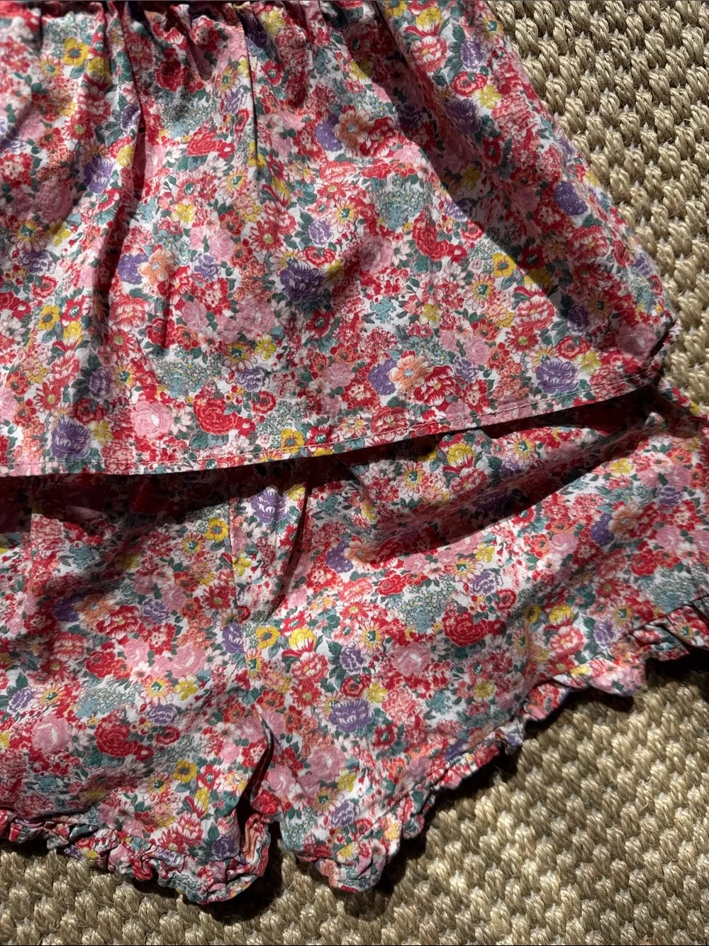 Zara Pink Floral Liberty Print Two-Piece Matching Set size 4 years